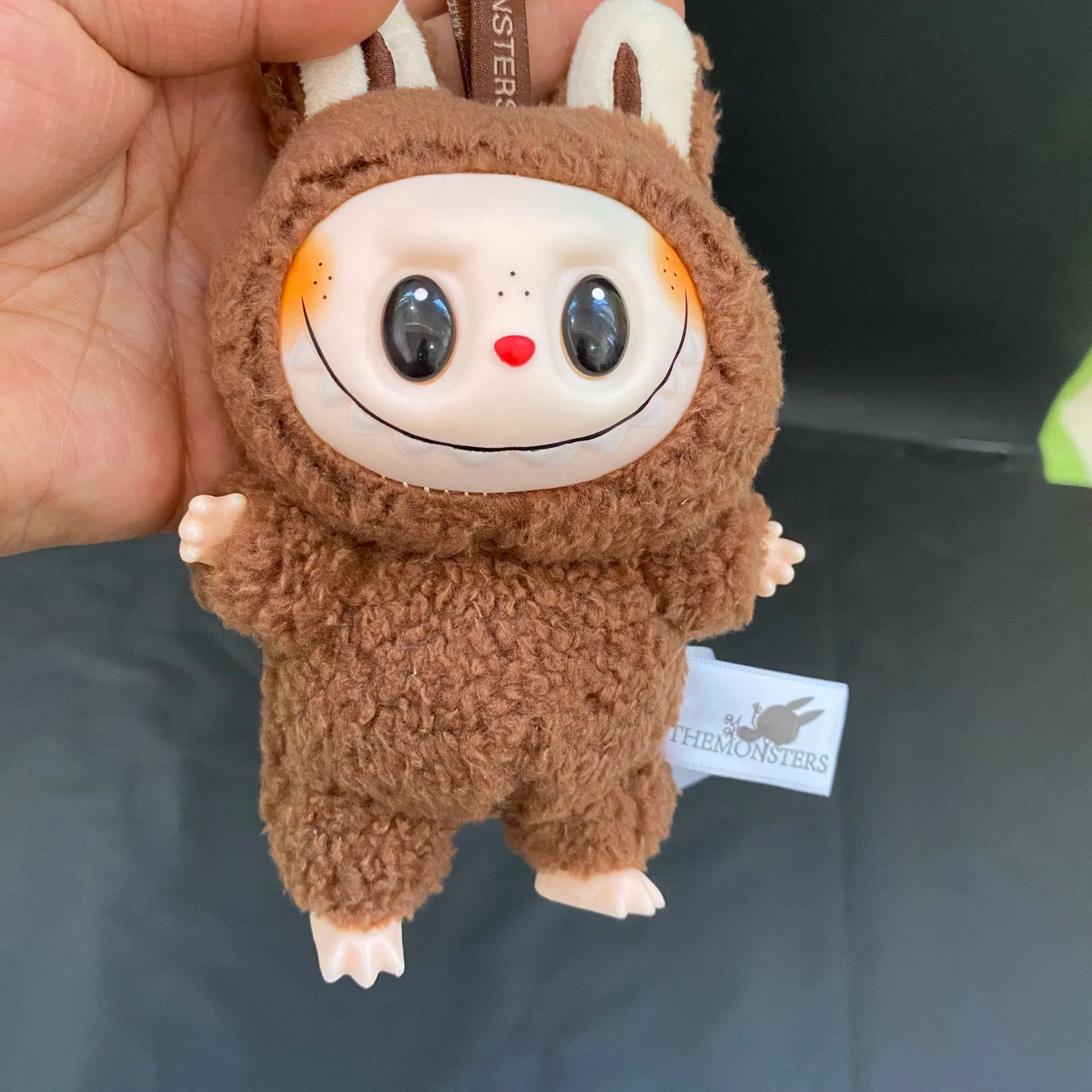 Mokoko Labubu The Monsters Vinyl Face Doll Heart-Moving Macaron Doll Blind Box Blind Bag Hanging Pendant Christmas Birthday Gift
