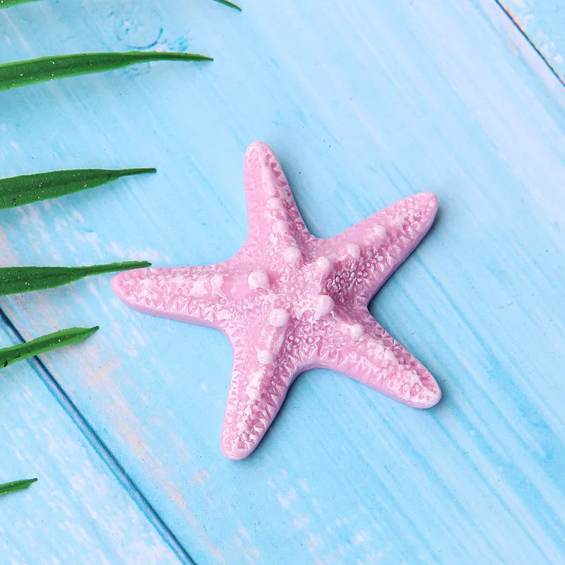 Birthday Cake Decor Mermaid Starfish Shell Cake Topper Fish Topper Under The Sea Cake Topper Ocean Theme Birthday Party Supplies