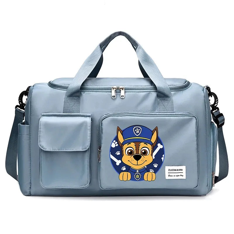 PAW Patrols Kids Large Capacity Traveling Bag Children Anime Printed Duffel Bags Boy Girl Cartoon Cute Luggage Handbag Gift 2024