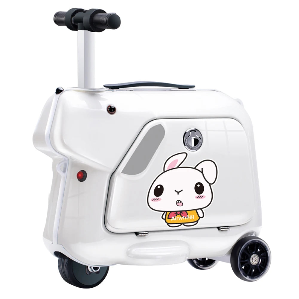 Airwheel SQ3 Kids Suitcase Travel Suitcase Luggage Wholesale Lightweight Kids Travel Trolley Bags Vintage Spinner Rolling Girls