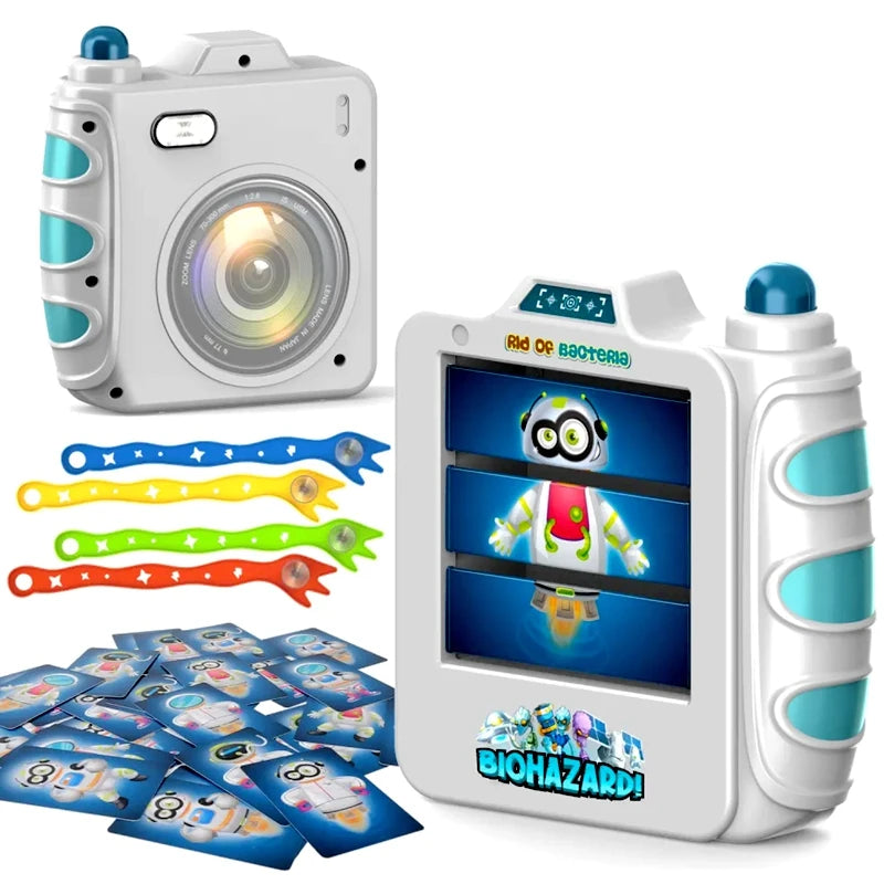 Interactive Puzzle Desktop Kids Toy Strange Hand Hunting Monster Card Toy Space Catcher Camera Family Party Game For 2-4 Players