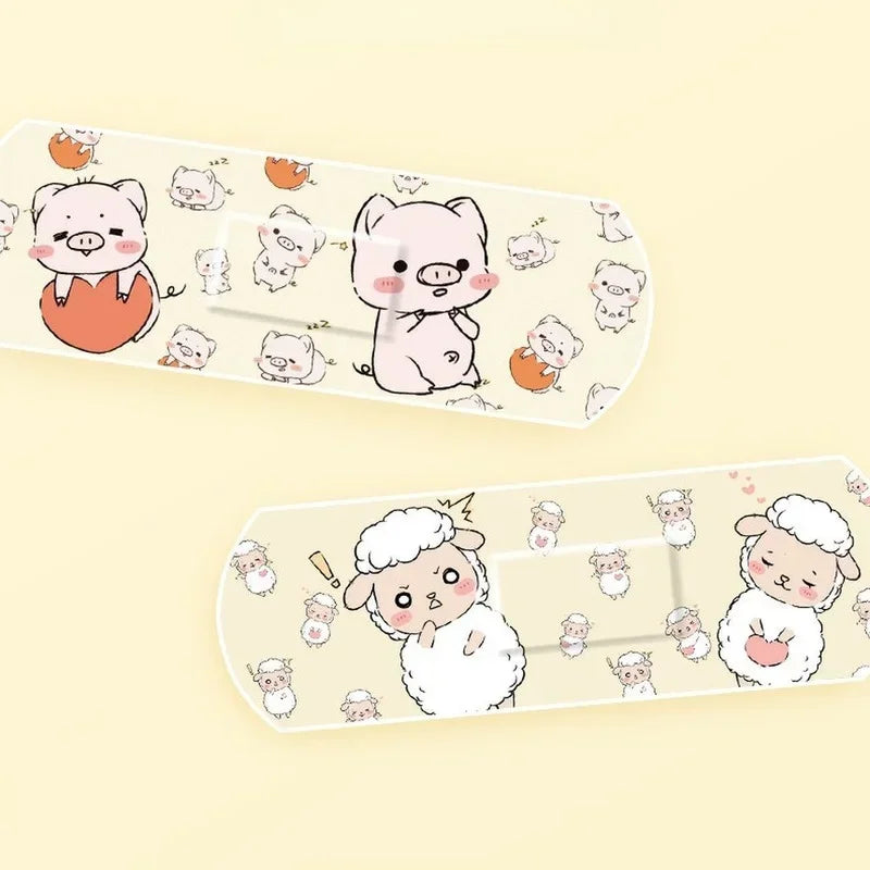 120 Pcs Cartoon Band Aids Cute Children Breathable Waterproof Bandage Medical Ok Bandages Hemostatic Patch Baby Care Supplies