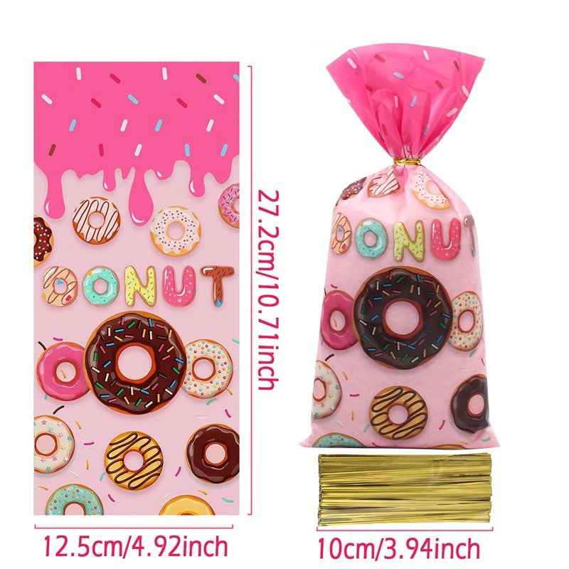 25/50/100pcs Unicorn Candy Bags Gift Packing Bags Birthday Party Decor Gift Bag for Guest Girl Birthday Supplies Baby Shower