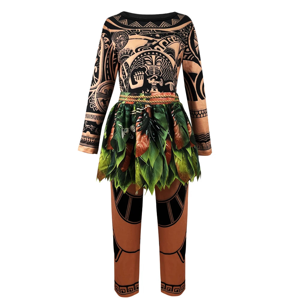 New player of the ocean wonders cosplay clothing Maoyana anime performance set 2-8 year old boy role-playing set