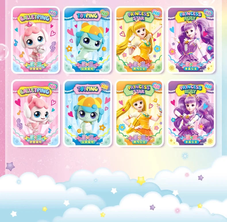 Kawaii Catch Teenieping  Teenieping Collection Card Mysterious Box Classic Tr Card Blind Box Colored Christmas Gift For Kids Toy