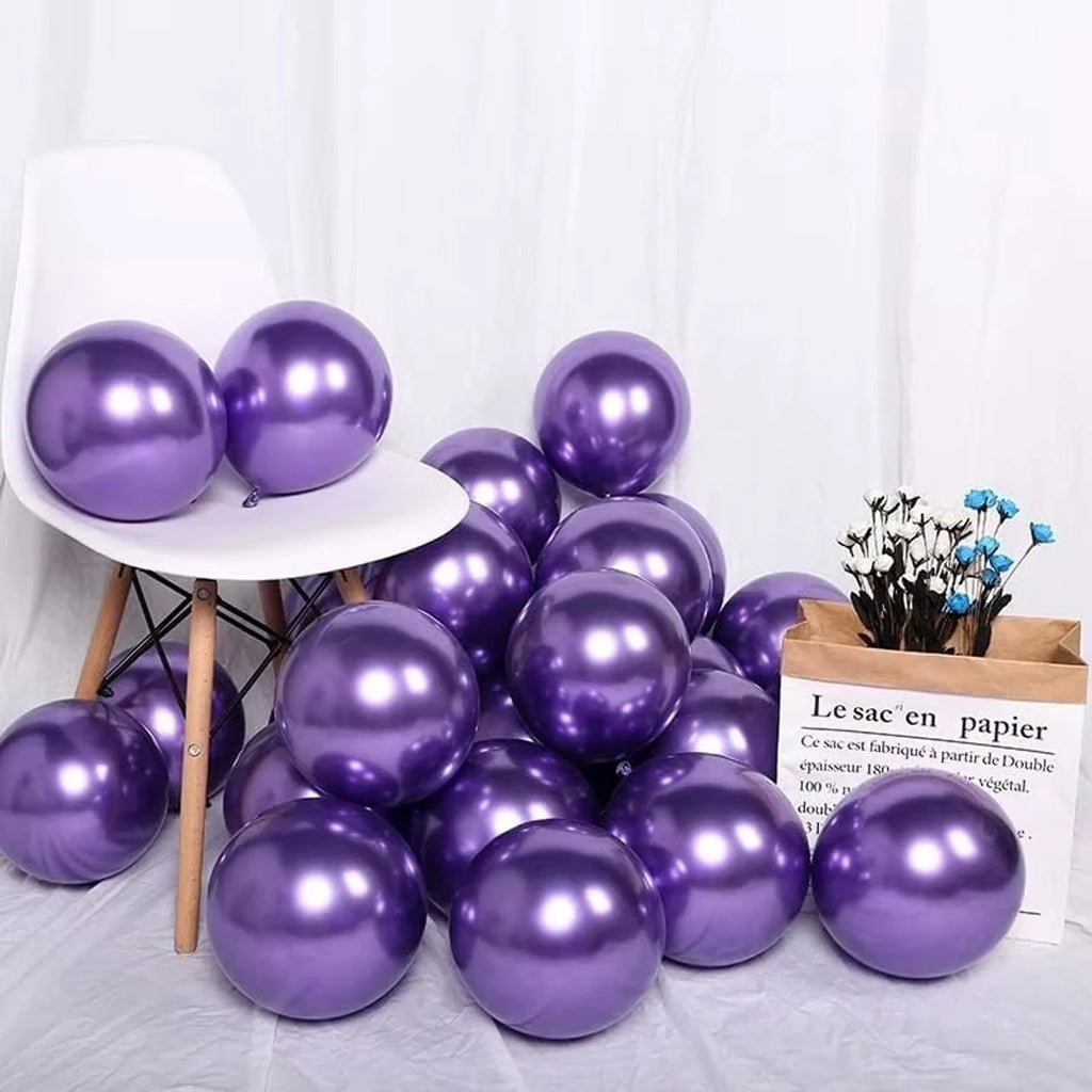 62PCS Metal Purple Green Latex Balloon Wreath Arch Kit Mermaid Theme, Wedding, Birthday Party Decoration