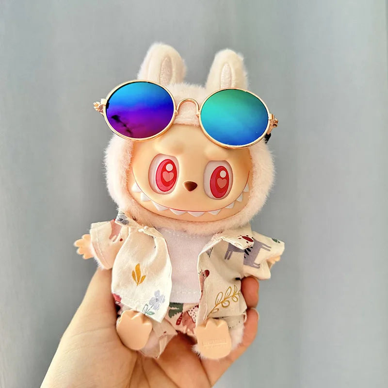 13 Styles Cute Mini Plush Doll'S Clothes Outfit Accessories Korea Kpop Exo Labubu II Idol Dolls Jumpsuit Sitting Party Clothing