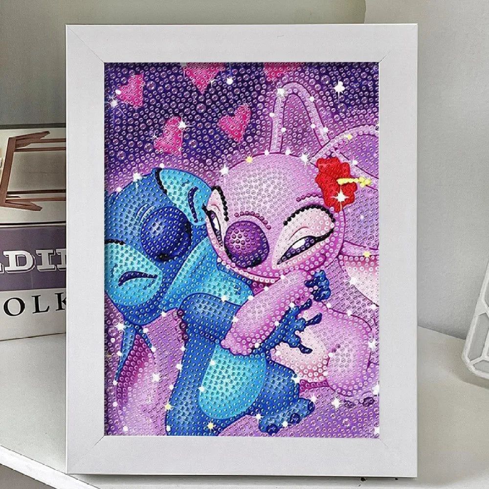 Full Diamond Crystal Diamond Painting Stitch Children's Cartoon Diy Paste Painting Point Drill Crystal Painting Decoration