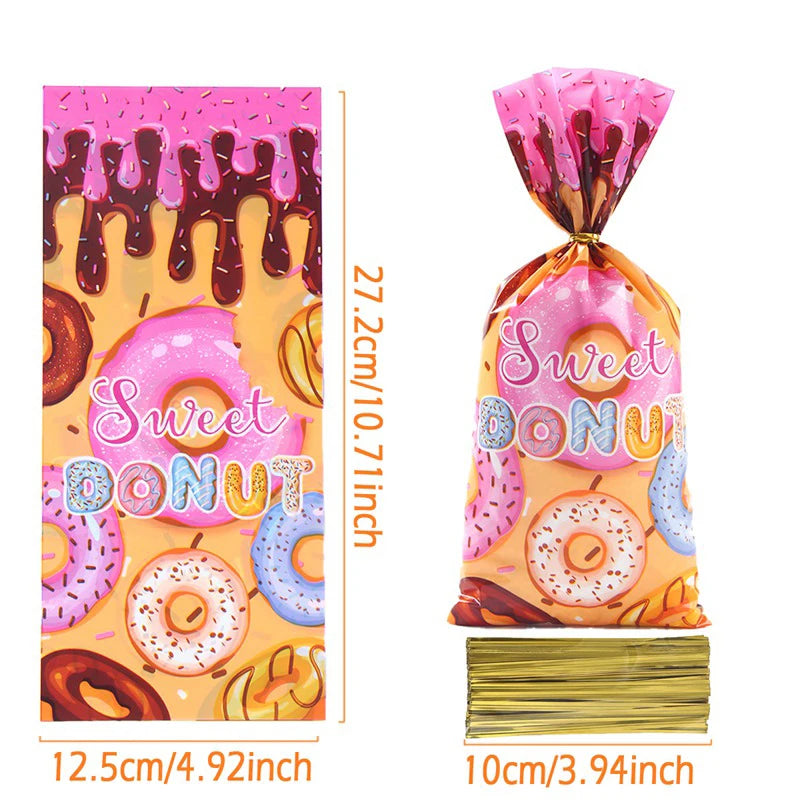 25/50/100pcs Unicorn Candy Bags Gift Packing Bags Birthday Party Decor Gift Bag for Guest Girl Birthday Supplies Baby Shower