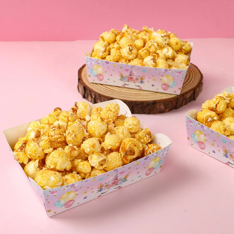 Unicorn Snack Boxes Rainbow Unicorn Birthday Party Decoration Wedding Girls Birthday Party Supplies  Baby Shower Decoration