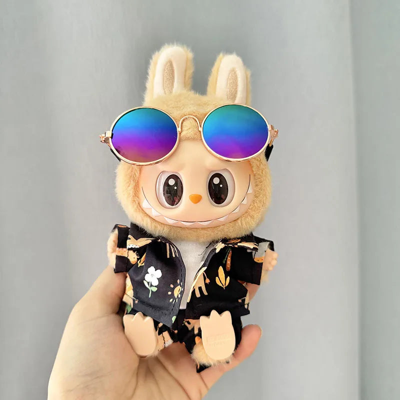 13 Styles Cute Mini Plush Doll'S Clothes Outfit Accessories Korea Kpop Exo Labubu II Idol Dolls Jumpsuit Sitting Party Clothing