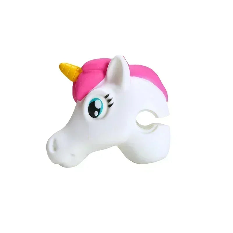 1PC Unicorn Scooter Handlebar for Children Bicycle Head Horse Toy Bicycle Scooter Bike Accessories Handlebar Kids Birthday Gifts
