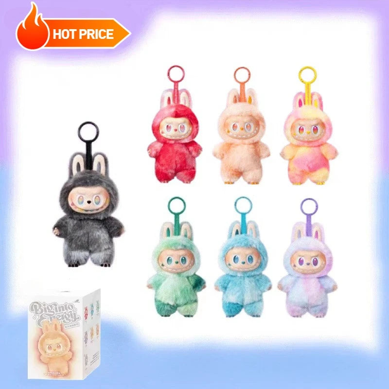 New Labubu Have A Seat Series BIG INTO ENERGY PVC Pendant Doll Model Kawaii The Monsters Blind Box Gift Labubu Macaron 3rd