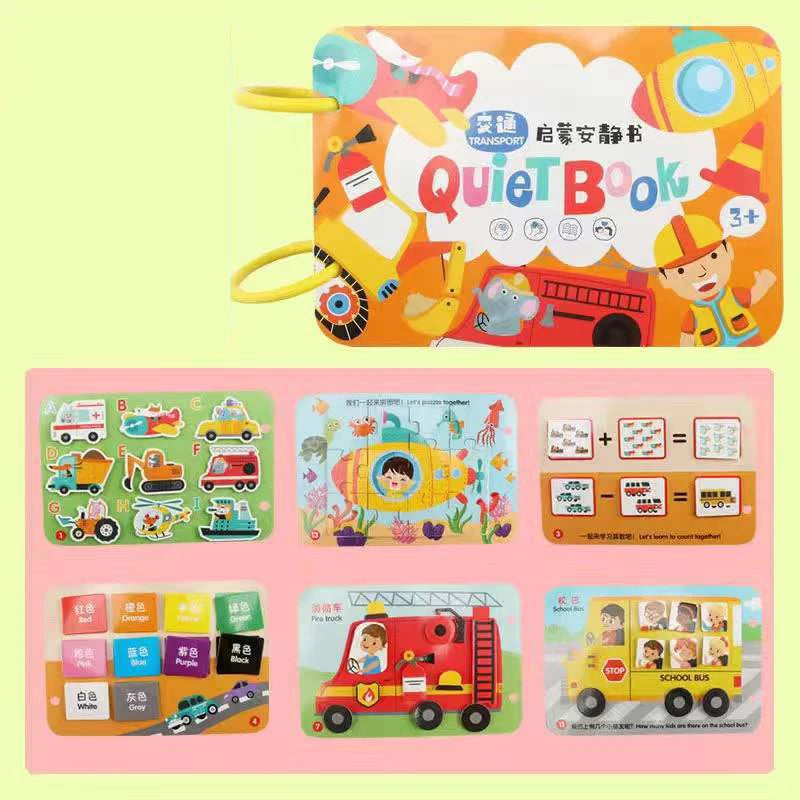 Montessori Busy Book For Kids 2 3 4 Years Preschool Kids Learning Toys Toddlers Activity Book Montessori Baby Toys Book