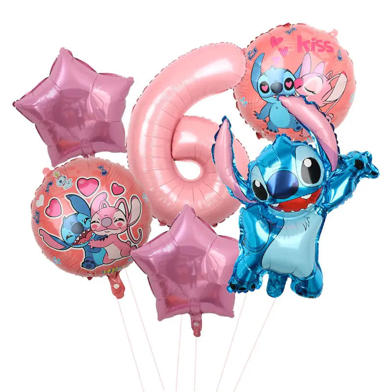 Lilo And Stitch Birthday Decorations Stitch Birthday Girl Party Decor Supplies Balloons Backdrop Banner Plates Cups Tablecloth