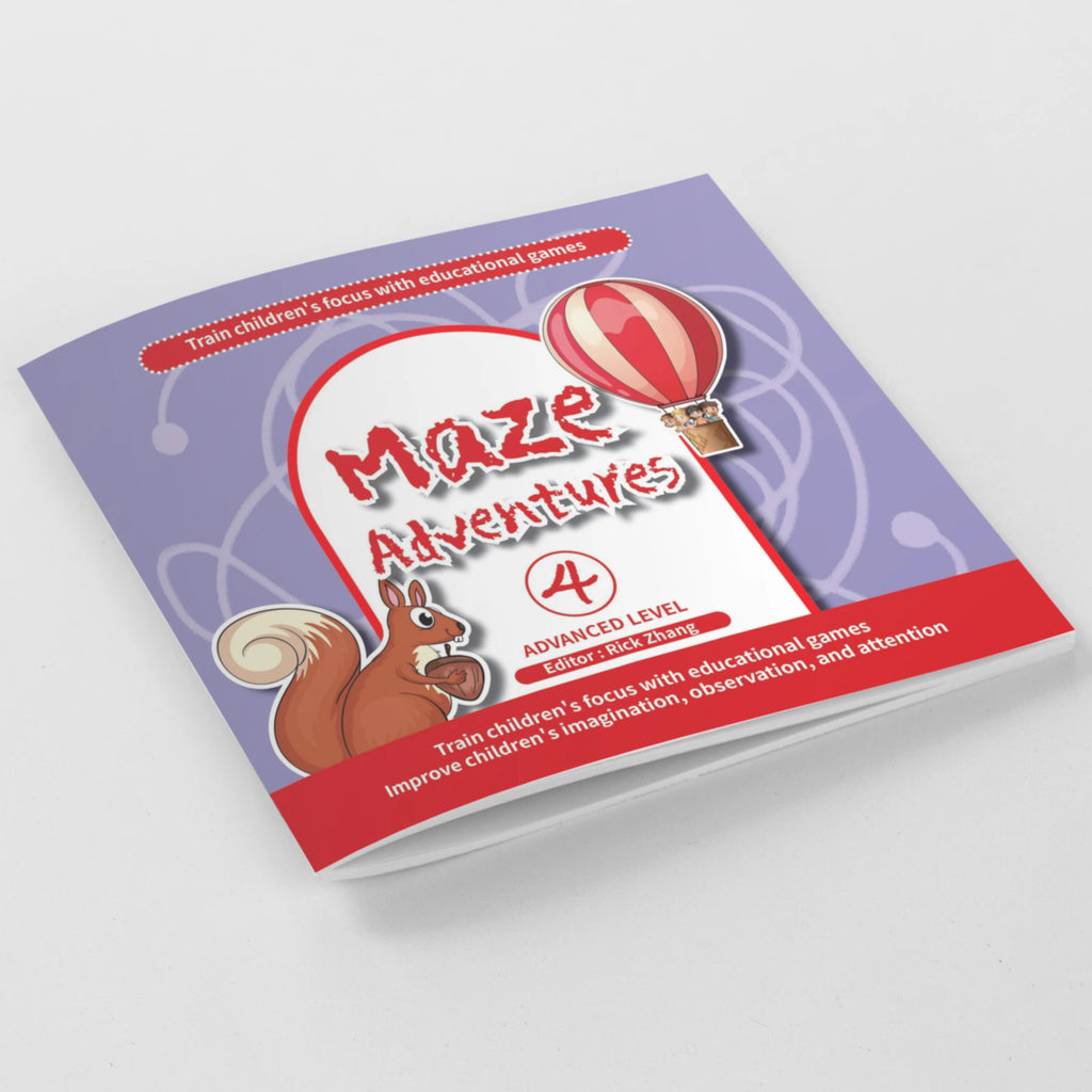 Interactive Maze Puzzle Book for Kids: Fun and Educational Adventures to Enhance Problem-Solving and Critical Thinking Skills