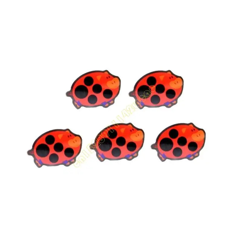 5PCS Kids Forehead Thermometer Strip Cartoon Fever Temperature Stickers for Baby DXAD