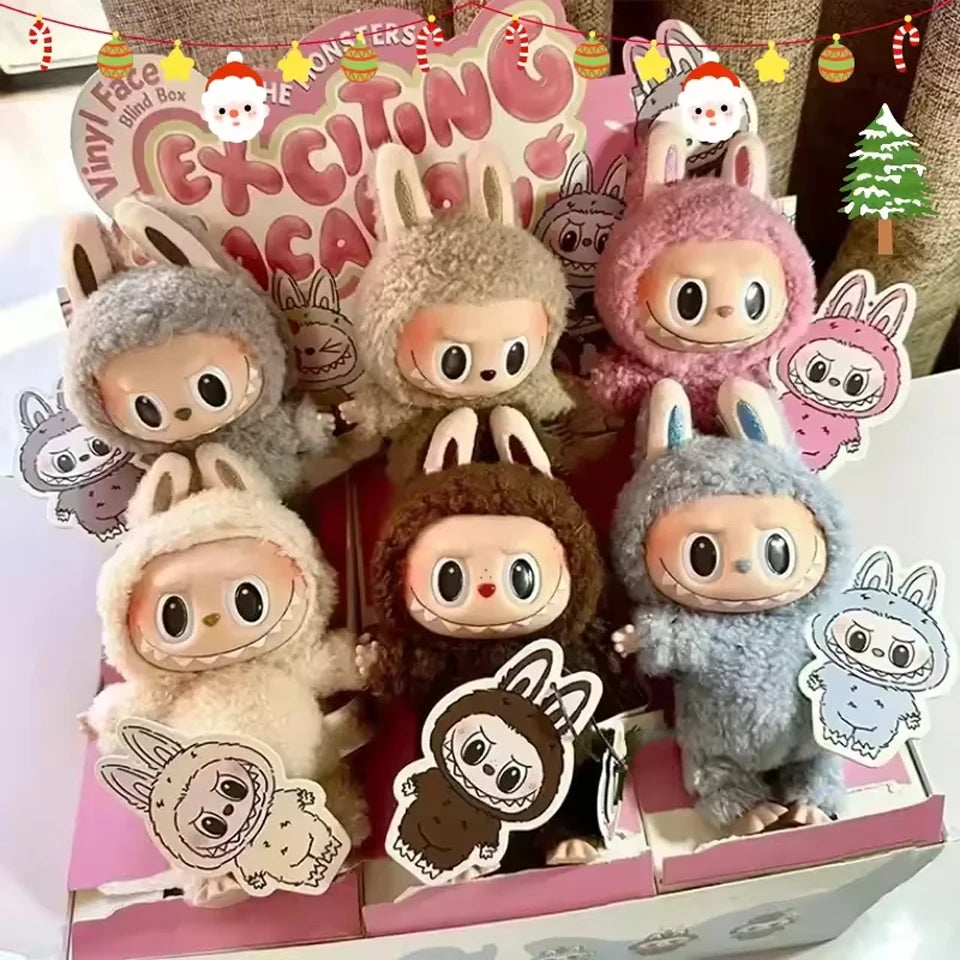 For Popmart Labubu The Monsters Serie Blind box Manga Figurine Collection Cute Doll Collect Desktop Decoration Birthday Gifts