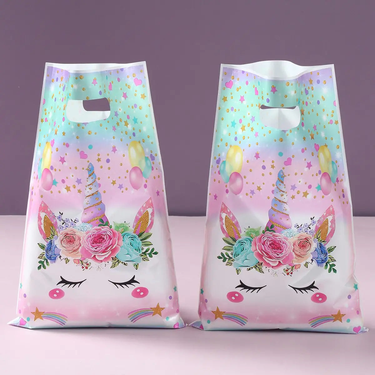 Unicorn Handbag Candy Bags Birthday Party Decoration Kids Gift Packing Bag Happy 1st Birthday Baby Shower Girl Party Supplies