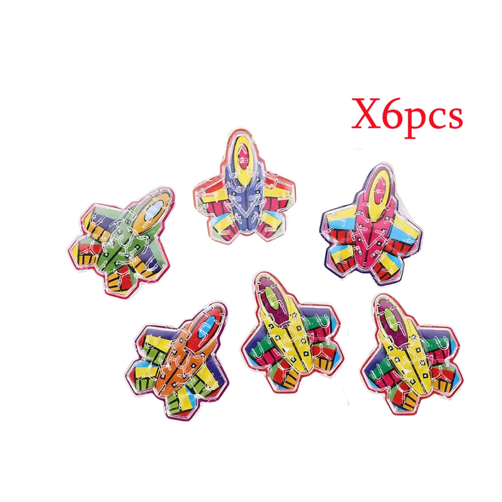 54Pcs  Children's Birthday Parties Popular Pinata Stuffed Baby Shower Toys Whistle Maze Toys Gift Game Goodie Bag Carnival Prize