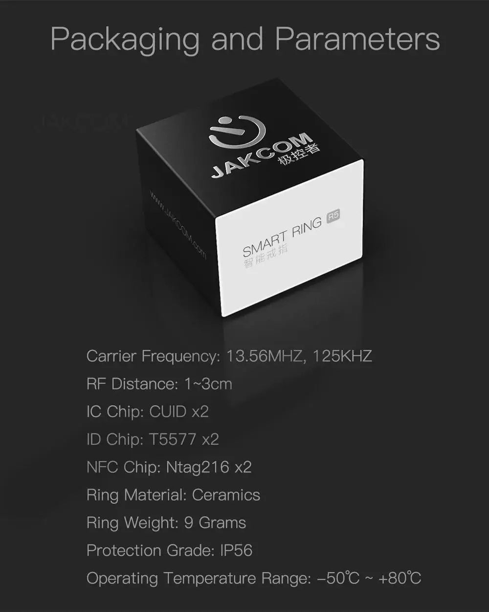 JAKCOM R5 Smart Ring New arrival as justfog led strip magic camera watch color gps tracker for kid official store
