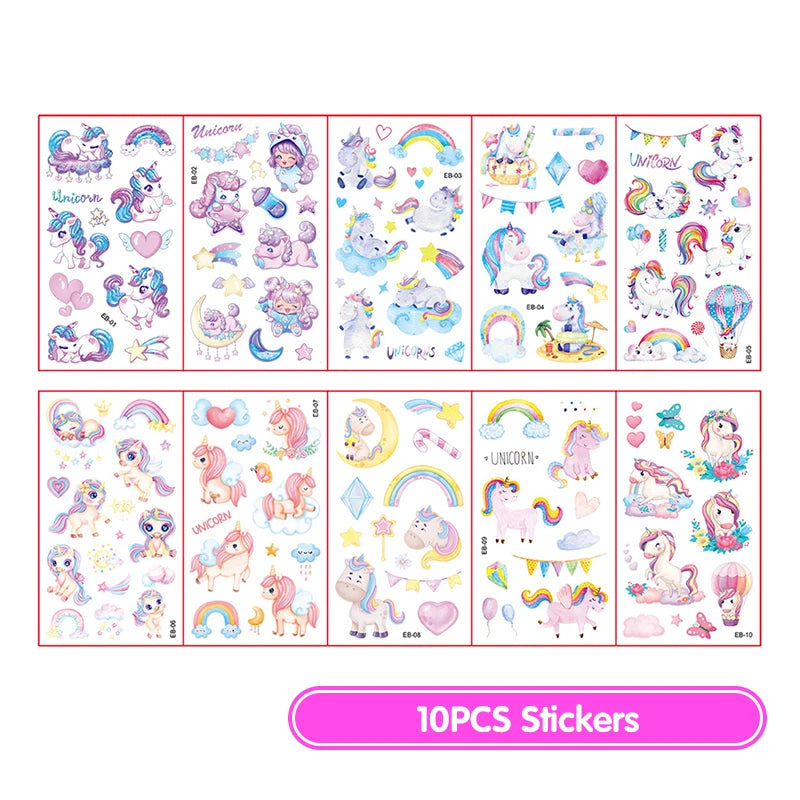 Unicorn Birthday Decoration Face Mask Gift Bags Tablecloth Unicorn Happy Birthday Balloons Candy Box Kids Birthday Party Favors