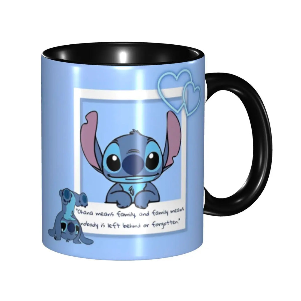Stitch Mug Fun Coffee Cup Gift For Women Men