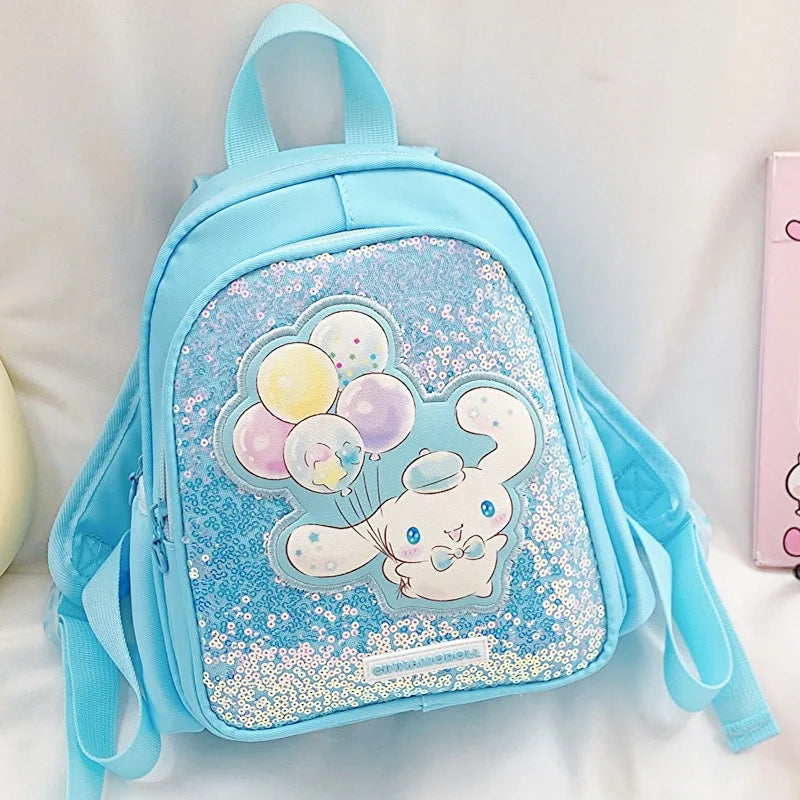 Sanrio Cinnamoroll Backpack Melody Crossbody Bag Kids Storage Backpack Travel Packsack Anime Peripheral Girls Holiday Gifts