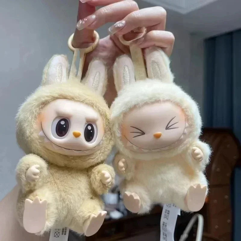 Macaron 2nd The Monsters Labubu Sitting Party Vinyl Plush Blind Box Decorative Surprise Box Doll Collection Decoration Gifts