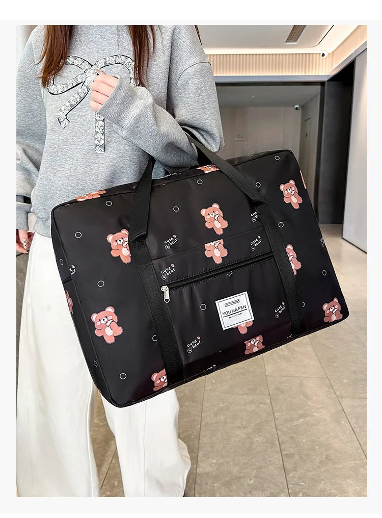Large Capacity Travel Bag Portable Business Trip Light Portable Student Trolley Case Luggage Bag Maternity Storage Bag for Girls