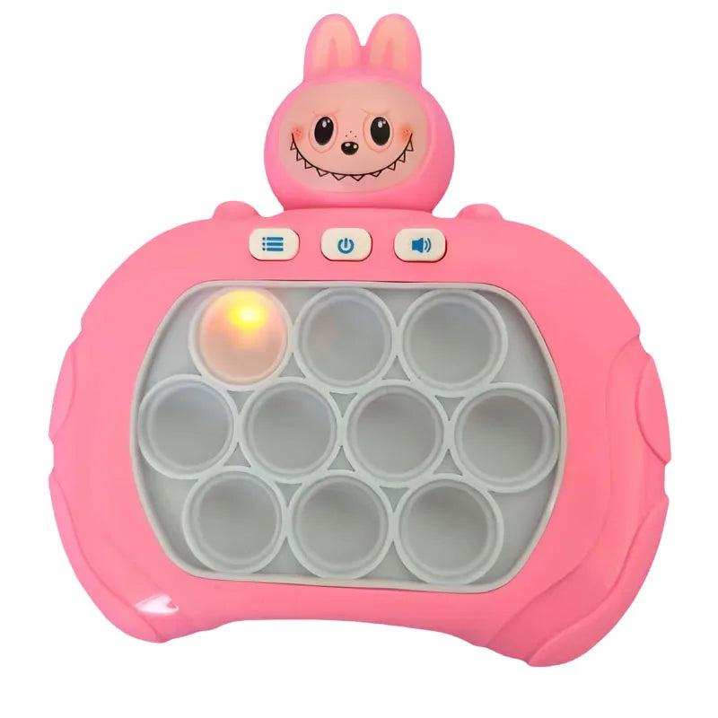 Sanrio Stitch Quick Push Bubbles Game Machine for Kids, Fun Whac-A-Mole Squeezer, Anti Stress Sensory Fidget Toy, New Gifts