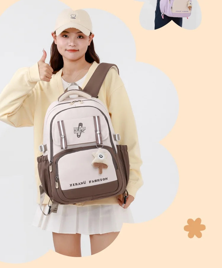School Backpack with wheels Rolling Backpack for Girls Kids Student Wheeled Backpack Trolley School Bag Travel Trolley Luggage
