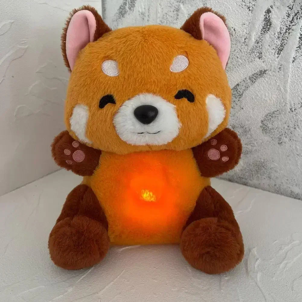 New 30cm Plush Breathing Stitch Doll Soothing Peluche Lilo&Stitch Kawaii Toy Anime Music Light Child Sleep Model Kid Gift