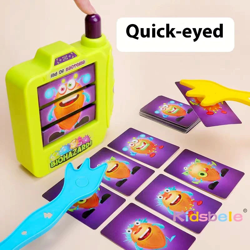 Interactive Puzzle Desktop Kids Toy Strange Hand Hunting Monster Card Toy Space Catcher Camera Family Party Game For 2-4 Players