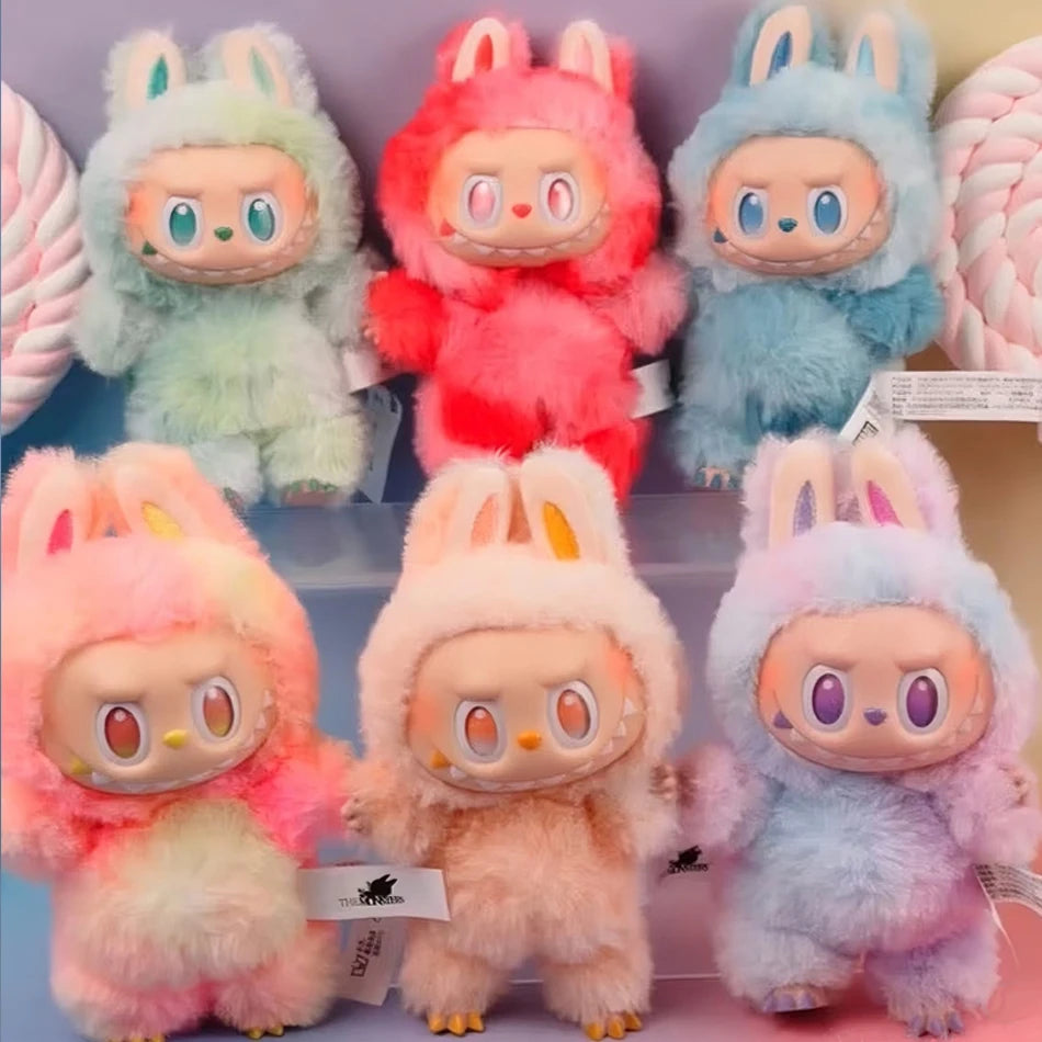 1-7pcs NEW abubu The Monsters V3 Series Blind Plush Box, Vinyl Base Toy, Animated Characters, Mysterious Surprise Box, Keychain