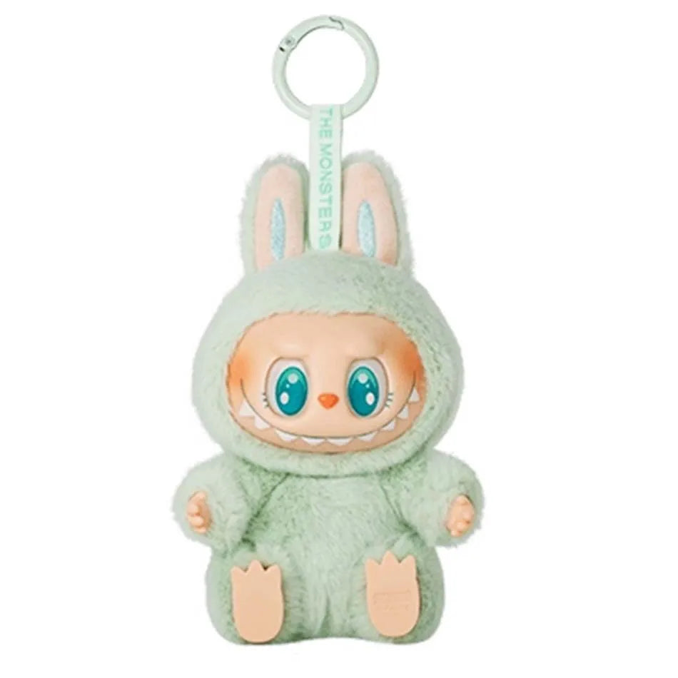 Labubu The Monsters Heartbeat Macaron Enamel Face Pvc Figurine Tabletop Ornament Kawaii Doll Kid Birthday Gift