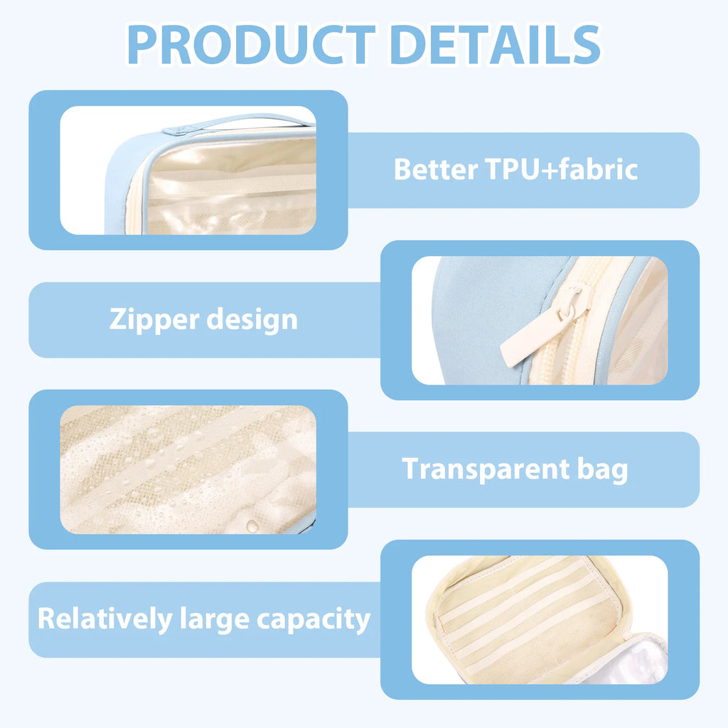 4 Pcs Toy Storage Bag with Top Handle and Zipper Large Capacity Board Game Storage Reusable Toy Organizer Bag for Board Games