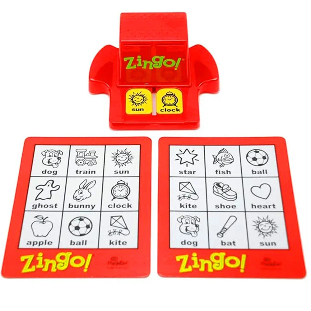 Card Game for Kid Early Education Puzzle Children's Bingo  Age 4 and Up - One of The Most Popular Board Games