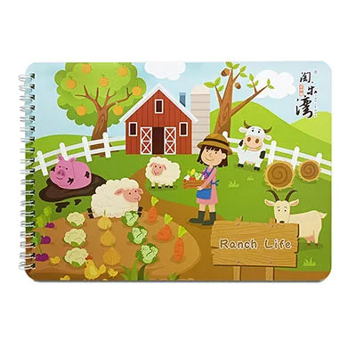 Montessori Busy Book For Kids 2 3 4 Years Preschool Kids Learning Toys Toddlers Activity Book Montessori Baby Toys Book