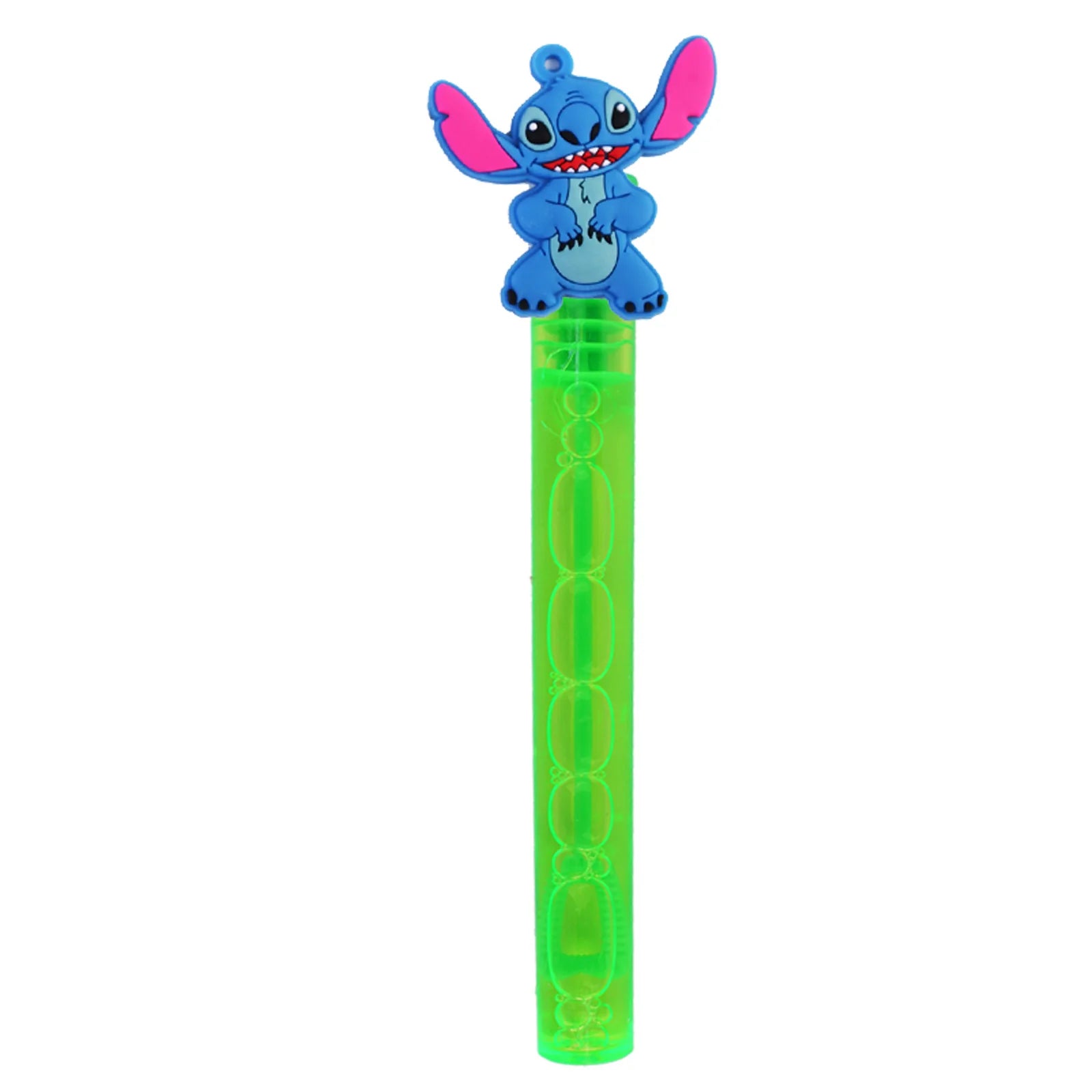 1set Lilo&Stitch Bubble Stick Cartoon Portable Mini Bubble Stick Cartoon Bubble Blowing Stick Children's Toy Birthday Party Gift