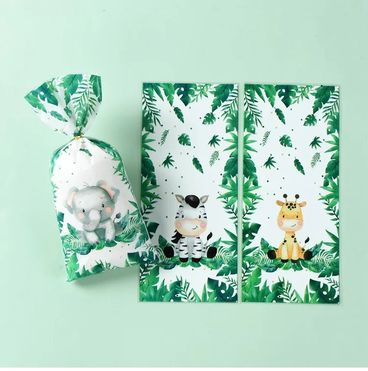 25/50/100pcs Unicorn Candy Bags Gift Packing Bags Birthday Party Decor Gift Bag for Guest Girl Birthday Supplies Baby Shower