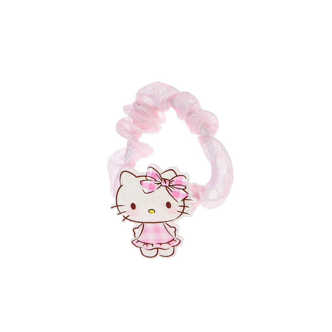 Sanrio Hello Kitty Cat Hair Band Cute Cartoon Girl&Child Sweet Kawaii Bestie Hairpin Charm Ponytail Holder Holiday Gifts
