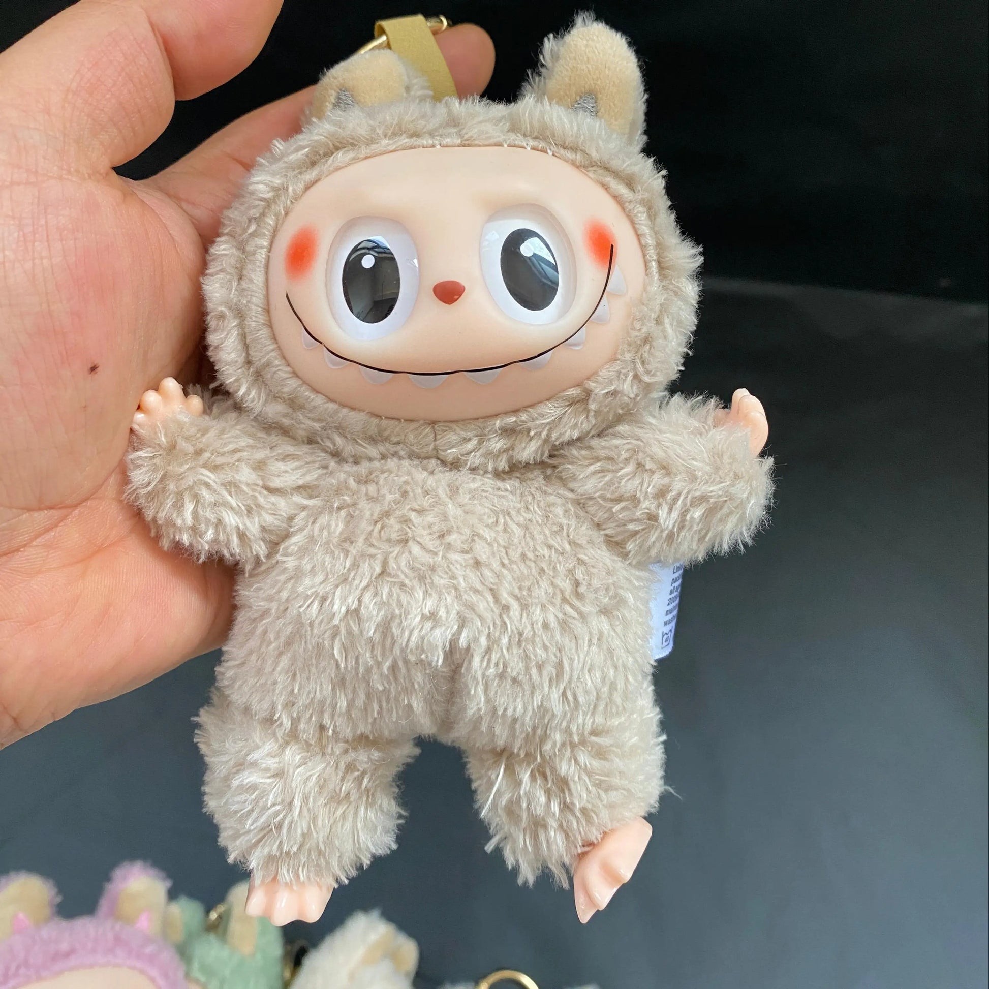 Macaron 2nd The Monsters Labubu Sitting Party Vinyl Plush Blind Box Decorative Surprise Box Doll Collection Decoration Gifts