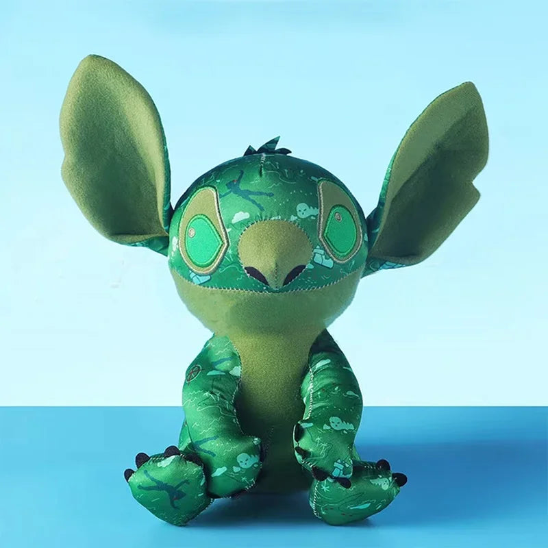 2024Disney 20cm Limited Edition Cloth Fleece Stich Colourful Stuffed Doll Cute Stitch Plush Anime Kid Birthday Gift Children Toy