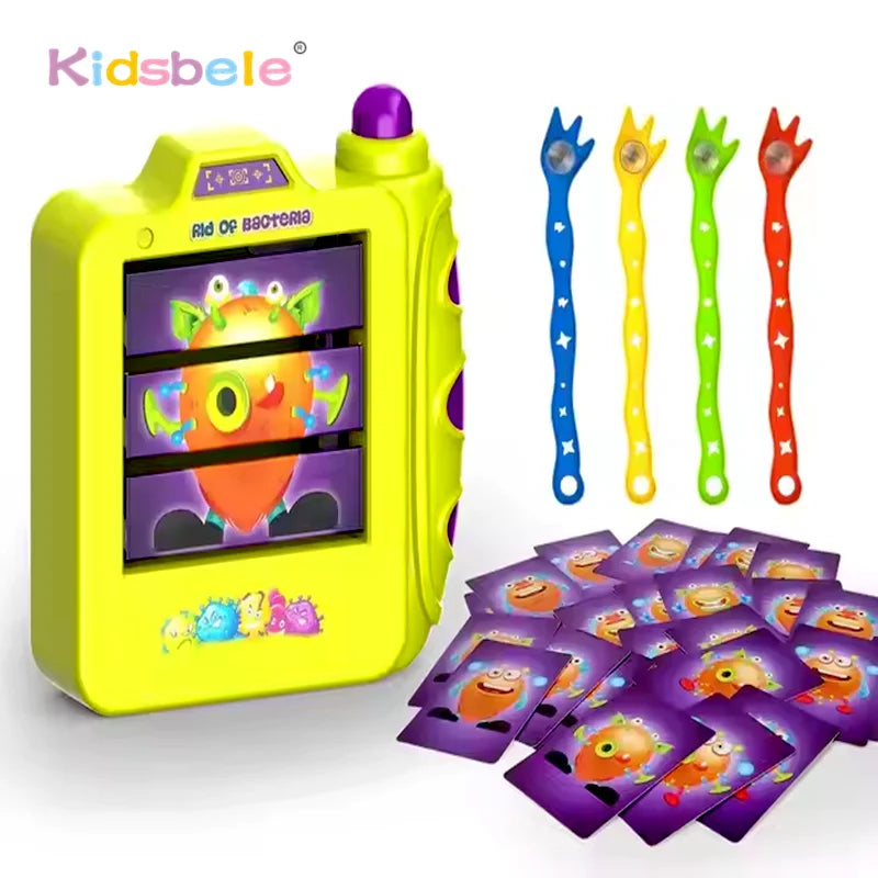 Interactive Puzzle Desktop Kids Toy Strange Hand Hunting Monster Card Toy Space Catcher Camera Family Party Game For 2-4 Players