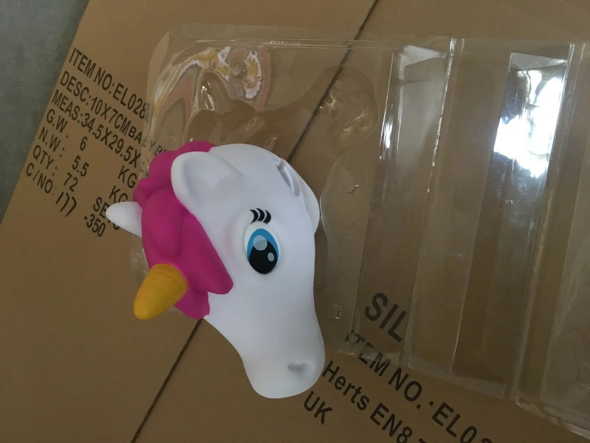 1PC Unicorn Scooter Handlebar for Children Bicycle Head Horse Toy Bicycle Scooter Bike Accessories Handlebar Kids Birthday Gifts