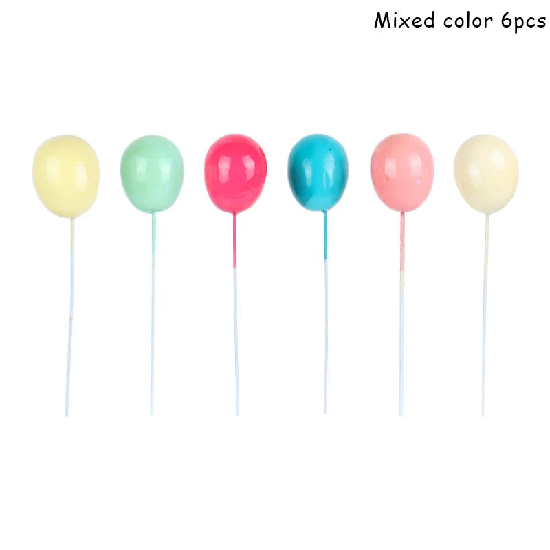 Unicorn Cake Toppers Rainbow Unicorn Horn Wings Girl Birthday Party DIY Decoration Cupcake Wrapper Unicorn Theme Party Supplies