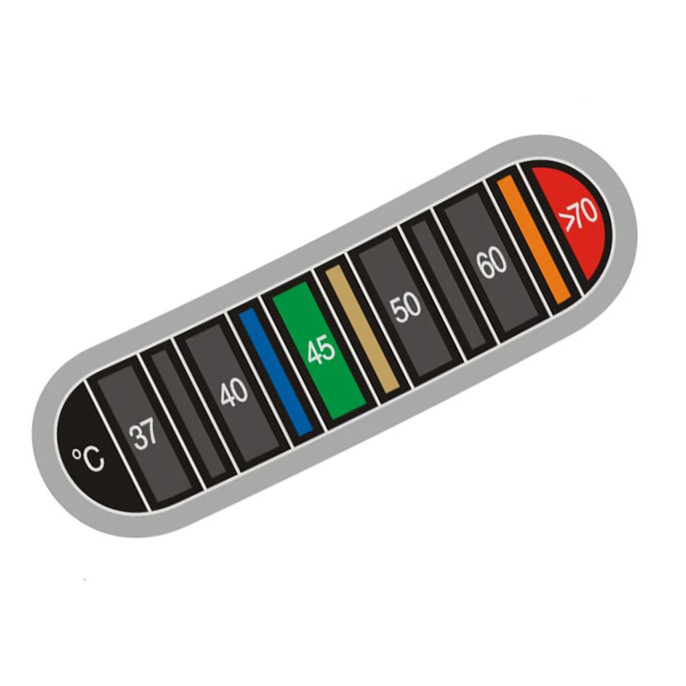 5 Pcs Temperature Stickers For Coffee Cup Water Bottle Adhesive Kids Thermometer Temperature-sensitive Color-changing Stickers