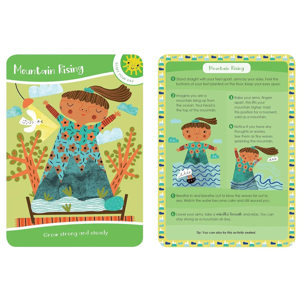 Mindfulness Game for Kids - 50 Mindfulness Activities for Kindness, Focus and Calm Mindful Talk Cards for Children and Parents C