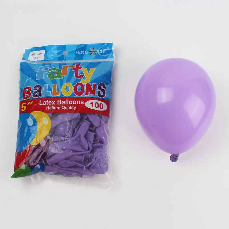 Pink Purple Balloon Arch Garland Kit Mint Blue Purple Pink Birthday Balloons for Baby Shower Mermaid Unicorn Party Decoration